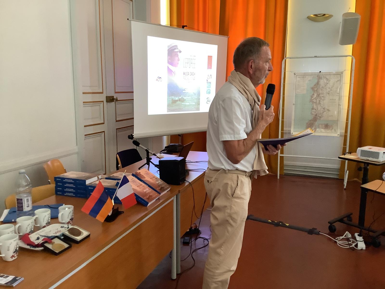 Conférence de Jean Cordelle