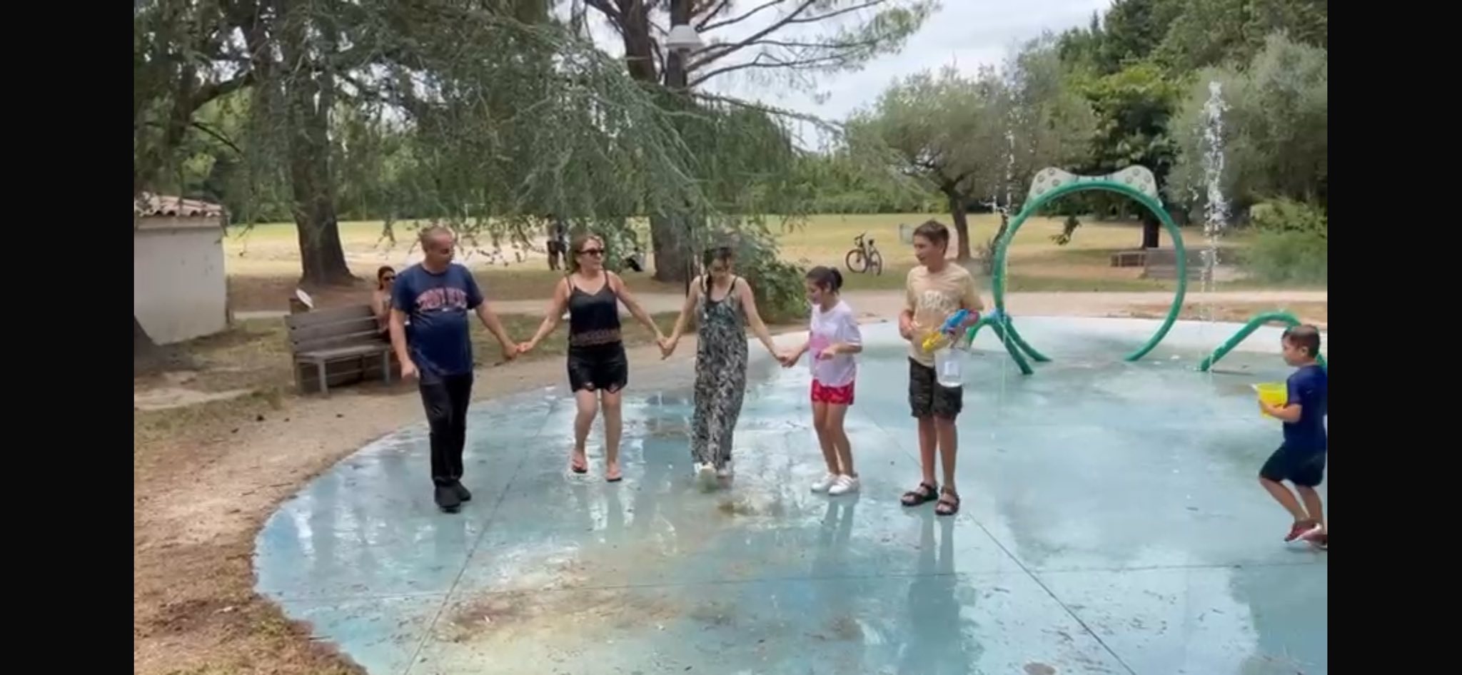 Jeux d'eau Vardavar Avignon